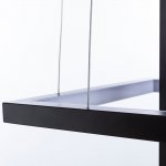 Люстра в виде светодиодных квадратов Arte Lamp A6011SP-1BK Mercure