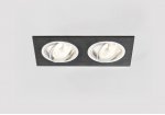 Светильник точечный Ambrella A601/2 BK сатин/черный MR16 ORGANIC SPOT