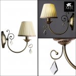 Светильник настенный Arte lamp A6021AP-1AB VIVIDO
