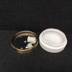 Светильник круглый для ванной 180мм Arte Lamp A6047PL-1AB AQUA-TABLET бронза IP44