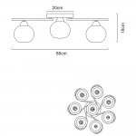 Люстра Arte Lamp A6058PL-8CC MONIKA