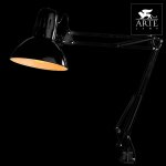 Настольная лампа на струбцине Arte lamp A6068LT-1BK Senior