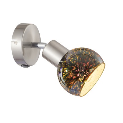

Светильник настенный Arte lamp A6125AP-1SS Illusione, A6125AP-1SS