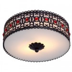 Светильник потолочный Arte lamp A6130PL-2BK Sultan