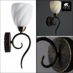 Светильник настенный Arte lamp A6253AP-1BA SWIRLS