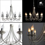 Светильник подвесной Arte lamp A6300LM-8WG MAYPOLE