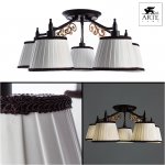 Светильник потолочный Arte lamp A6344PL-5BR CAPRI