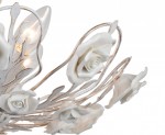 Люстра с розами Arte lamp A6356PL-4WG GEMMA