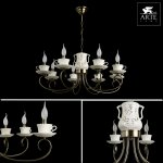 Люстра с чашками Arte lamp A6380LM-8AB Teapot