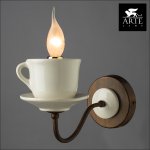 Светильник бра чашка Arte lamp A6483AP-1WH Servizio
