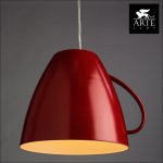 Светильник чашка красная Arte lamp A6601SP-1RD CAFFETTERIA