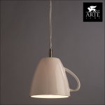 Светильник подвесной кружка белая Arte lamp A6605SP-1WH CAFFETTERIA