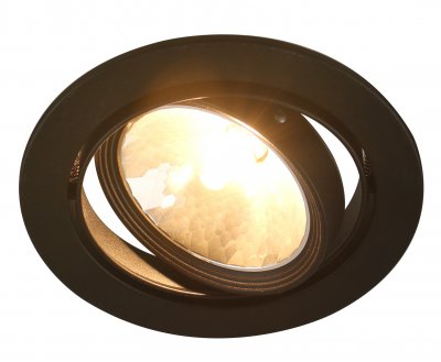 

Светильник встраиваемый черный Arte Lamp A6664PL-1BK APUS, A6664PL-1BK