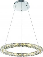 Люстра кольцо хрустальное Arte Lamp A6715SP-1CC PREZIOSI
