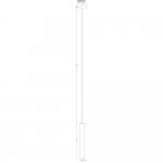 Светильник подвесной белый Arte Lamp A6810SP-1WH 4000K HUBBLE