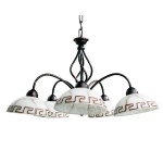 Люстра греческая Arte lamp A6884LM-5BR RUSTICA