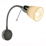 Светильник настенный бра Arte lamp A7009AP-1BC LETTURA