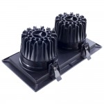 Светильник потолочный Arte lamp A7018PL-2BK PRIVATO