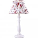 Интерьерная настольная лампа Arte lamp A7020LT-1WH Bambina
