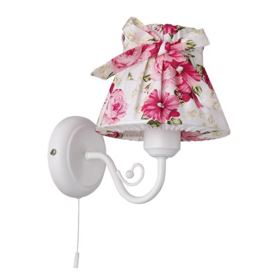 

Светильник бра прованс Arte Lamp A7021AP-1WH MARGHERITA, A7021AP-1WH