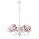 Люстра прованс стиля Arte Lamp A7021LM-5WH MARGHERITA