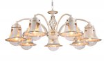 Люстра морского стиля Arte Lamp A7022LM-7WG MARINO
