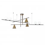 Светильник потолочный Arte lamp A7029PL-9BK JACOB