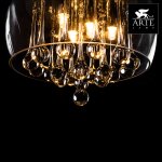 Плафон стекло прозрачное 280мм Arte lamp A7054SP-5CC HALO