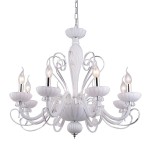 Светильник подвесной Arte lamp A7195LM-8WH Odetta