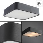 Светильник потолочный 300*300мм 2*E27 Arte lamp A7210PL-2BK Cosmopolitan