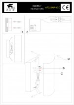 Светильник бра Arte lamp A7222AP-1CC Sunshine
