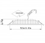Светильник потолочный Arte lamp A7245PL-2WH CANOPO