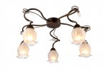 Люстра потолочная ковка Arte lamp A7449PL-5BR GLAMORE