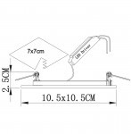 Светильник потолочный Arte lamp A7506PL-2WH VEGA