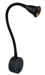 Светильник гибкий настенный Arte Lamp A7603AP-1BK TWIST