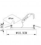 Светильник потолочный Arte lamp A7606PL-2WH RIGEL