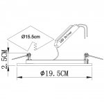 Светильник потолочный Arte lamp A7616PL-2WH RIGEL