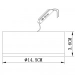 Светильник диодный 6+3W Arte lamp A7809PL-2WH Antares