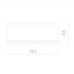 Светильник диодный 4+12W Arte lamp A7816PL-2WH Antares