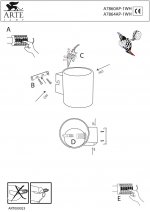 Светильник бра Arte Lamp A7864AP-1WH Interior