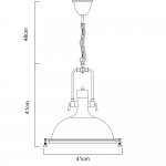 Светильник подвесной Arte lamp A8022SP-1AB DECCO