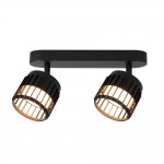 Накладной светильник спот Arte Lamp A8031PL-2BK ATRIA