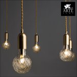 Люстра паук лофт Arte lamp A8040SP-10SG SALUTE