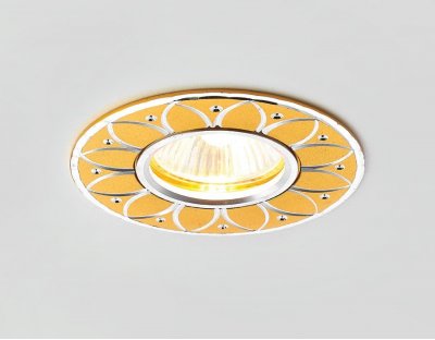 Светильник Ambrella A805 AL/G алюминий/золото MR16 Светильник Ambrella A805 AL/G алюминий/золото MR16