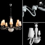 Люстра Arte lamp A8110LM-8WH Biancaneve