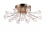 Люстра Arte lamp A8323PL-10-6GO Zarina