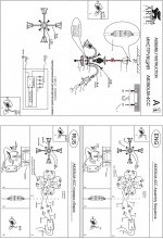 Люстра Arte lamp A8350LM-4CC Lilla