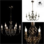 Люстра Arte Lamp A8392LM-6AB Zanzibar