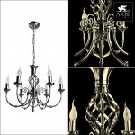 Люстра Arte Lamp A8392LM-6SS Zanzibar