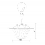 Светильник потолочный Arte lamp A8503PL-1CC SELECTION
